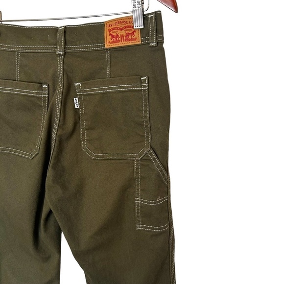 Levi's Women's 724 High Rise Straight Carpenter Cropped Jeans - Picture 6 of 13